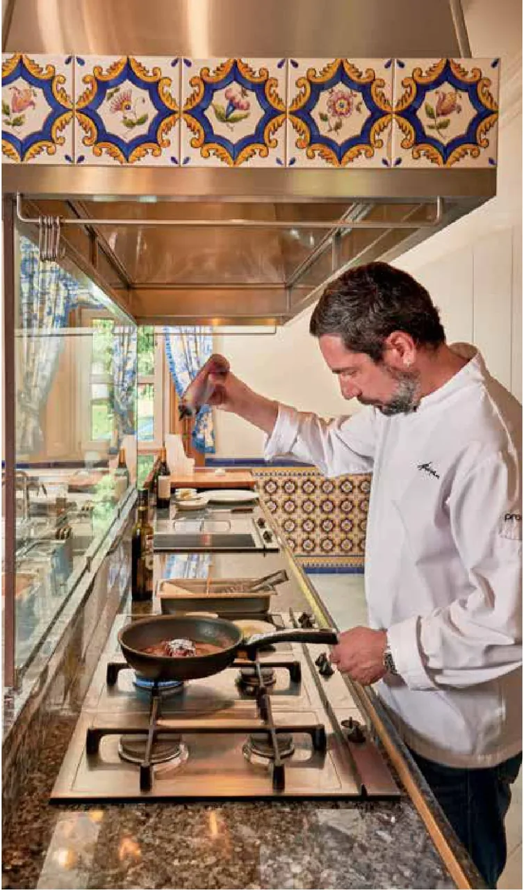 Lombinho de borrego, pó de trufa e legumes saloios — Pedro Mendes